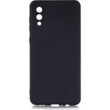 Pilanix Samsung Galaxy A02 Kılıf Ultra İnce Mat Silikon Siyah
