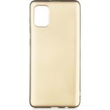 Pilanix Samsung Galaxy A02S Kılıf Ultra Ince Mat Silikon - Gold