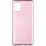 Pilanix Samsung Galaxy A02S Kılıf Ultra Ince Mat Silikon - Rose Gold