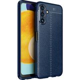 Pilanix Samsung Galaxy A13 5g Kılıf Deri Desenli Lux Niss Silikon - Lacivert