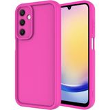 Pilanix Samsung Galaxy A15 Kılıf Ultra Korumalı Kamera Korumalı Sert Silikon Ananas Kapak - Pembe