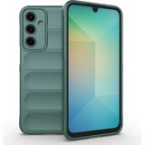 Pilanix Samsung Galaxy A17 Kılıf Kamera Korumalı Oyuk Desenli Lux Etnik Silikon - Yeşil