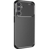 Pilanix Samsung Galaxy A25 Kılıf Karbon Desenli Lux Negro Silikon - Siyah