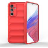 Pilanix Samsung Galaxy A35 Kılıf Oyuklu Kamera Korumalı Lux Etnik Silikon - Kırmızı
