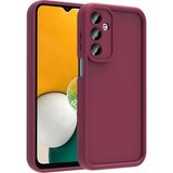 Pilanix Samsung Galaxy A36 Kılıf Kamera Korumalı Renkli Ananas Kapak - Bordo