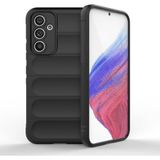 Pilanix Samsung Galaxy A55 Kılıf Oyuklu Kamera Korumalı Lux Etnik Silikon - Siyah