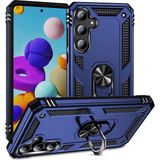 Pilanix Samsung Galaxy A55 Kılıf Ultra Korumalı Yüzüklü Manyetik Vega Kapak - Lacivert