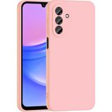 Pilanix Samsung Galaxy A57 Kılıf Kamera Korumalı Içi Süet Lansman Silikon - Pembe
