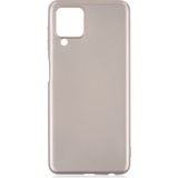 Pilanix Samsung Galaxy M22 Kılıf Ultra Ince Mat Silikon - Gold