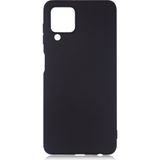 Pilanix Samsung Galaxy M22 Kılıf Ultra Ince Mat Silikon - Siyah