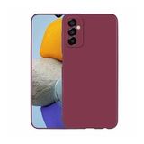 Pilanix Samsung Galaxy M23 Kılıf Ultra İnce Mat Silikon Bordo