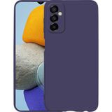 Pilanix Samsung Galaxy M23 Kılıf Ultra İnce Mat Silikon Lacivert