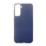 Pilanix Samsung Galaxy S21 Plus Kılıf Ultra İnce Mat Silikon Lacivert