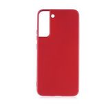 Pilanix Samsung Galaxy S22 Kılıf Ultra İnce Mat Silikon Kırmızı
