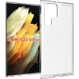 Pilanix Samsung Galaxy S22 Ultra Ultra İnce Şeffaf Silikon Kılıf