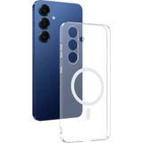 Pilanix Samsung Galaxy S25 Fe Kılıf Kamera Korumalı Magsafeli Sararma Yapmayan Sert Şeffaf London Kapak