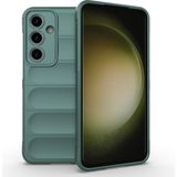 Pilanix Samsung Galaxy S25 Fe Kılıf Oyuk Desenli Lux Kamera Korumalı Etnik Kapak - Yeşil - Renk - Seçenek