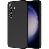 Pilanix Samsung Galaxy S26 Kılıf Kamera Korumalı Içi Süet Lansman Silikon - Siyah