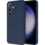 Pilanix Samsung Galaxy S26 Plus Kılıf Kamera Korumalı Içi Süet Lansman Silikon - Lacivert
