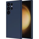 Pilanix Samsung Galaxy S26 Ultra Kılıf Kamera Korumalı Içi Süet Lansman Silikon - Lacivert