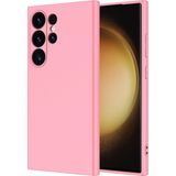 Pilanix Samsung Galaxy S26 Ultra Kılıf Kamera Korumalı Içi Süet Lansman Silikon - Pembe