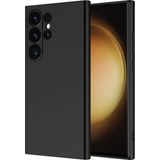 Pilanix Samsung Galaxy S26 Ultra Kılıf Kamera Korumalı Içi Süet Lansman Silikon - Siyah