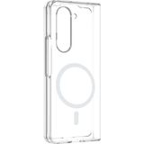 Pilanix Samsung Galaxy Z Fold 5 Kılıf Sararmayan Magsafeli Şeffaf London Kapak