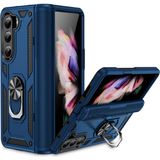 Pilanix Samsung Galaxy Z Fold 5 Kılıf Ultra Korumalı Manyetik Yüzüklü Vega Kapak - Lacivert