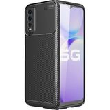 Pilanix VİVO Y20 Kılıf Karbon Desenli Lux Negro Silikon Siyah
