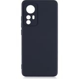 Pilanix Xiaomi 12 Kılıf Ultra İnce Mat Silikon Siyah