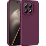 Pilanix Xiaomi 15T Kılıf Kamera Korumalı Içi Süet Lansman Silikon - Bordo