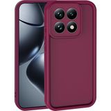 Pilanix Xiaomi 15T Kılıf Kamera Korumalı Ultra Korumalı Ananas Silikon - Bordo
