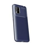 Pilanix Xiaomi Mi 10 Lite Kılıf Karbon Desenli Lux Negro Silikon Lacivert