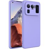 Pilanix Xiaomi Mi 11 Ultra Kılıf Içi Süet Mara Lansman Silikon - Mor