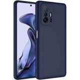 Pilanix Xiaomi Mi 11T Kılıf Içi Süet Renkli Mara Lansman Silikon - Lacivert