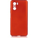 Pilanix Xiaomi Mi 11X Pro Kılıf Ultra İnce Mat Silikon Kırmızı