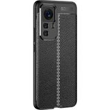 Pilanix Xiaomi Mi 12T Kılıf Deri Desenli Lux Niss Silikon - Siyah
