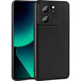 Pilanix Xiaomi Mi 13T Pro Kılıf Kamera Korumalı Ultra Ince Mat Silikon - Siyah
