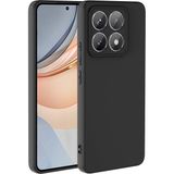 Pilanix Xiaomi Mi 14T Kılıf Kamera Korumalı Renkli Içi Süet Lansman Silikon - Siyah