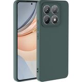 Pilanix Xiaomi Mi 14T Kılıf Kamera Korumalı Renkli Içi Süet Lansman Silikon - Yeşil
