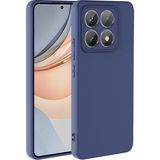 Pilanix Xiaomi Mi 14T Pro Kılıf Kamera Korumalı Içi Süet Renkli Lansman Silikon - Lacivert