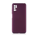 Pilanix Xiaomi Poco M3 Pro Kılıf Ultra İnce Mat Silikon Bordo