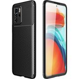 Pilanix Xiaomi Poco X3 GT Kılıf Karbon Desenli Lux Negro Sililkon Siyah