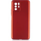 Pilanix Xiaomi Poco X3 Gt Kılıf Ultra İnce Mat Silikon Kırmızı