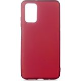 Pilanix Xiaomi Pocophone M3 Kılıf Ultra Ince Mat Silikon - Bordo - Poco M3
