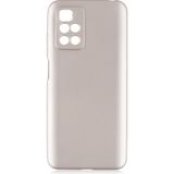 Pilanix Xiaomi Redmi 10 Kılıf Ultra Ince Mat Silikon - Gold