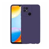 Pilanix Xiaomi Redmi 10C Kılıf Ultra İnce Mat Silikon Lacivert