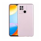 Pilanix Xiaomi Redmi 10C Kılıf Ultra İnce Mat Silikon Rose Gold