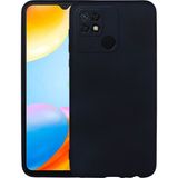 Pilanix Xiaomi Redmi 10C Kılıf Ultra İnce Mat Silikon Siyah