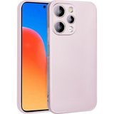 Pilanix Xiaomi Redmi 12 Kılıf Kamera Korumalı Ince Mat Silikon - Rose Gold